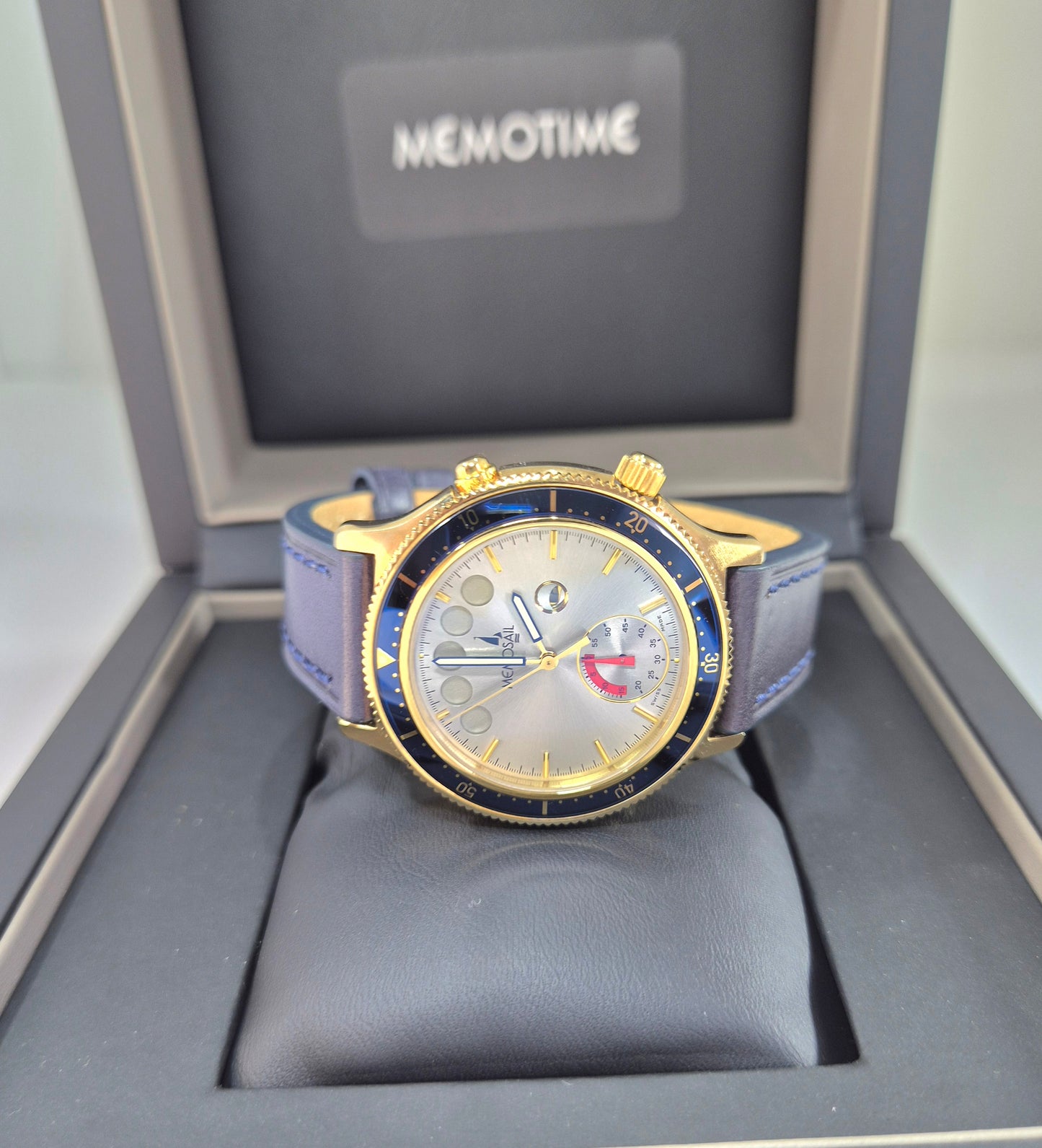 Memosail Automatic by Memotime design Corum.