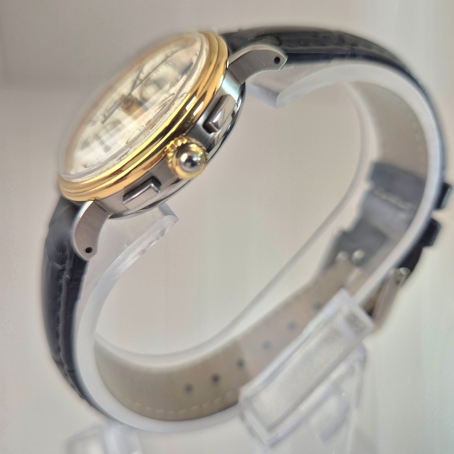 Baume & Mercier Chronograph Moonphase 18K Gold/Steel – Ref. 6102.099 (1980s)