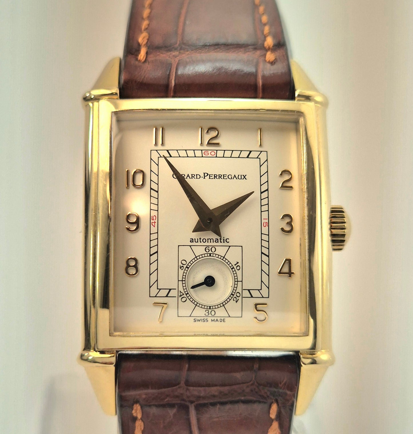 Girard-Perregaux Vintage 1945 2594 | 18K Goud Automatisch Horloge