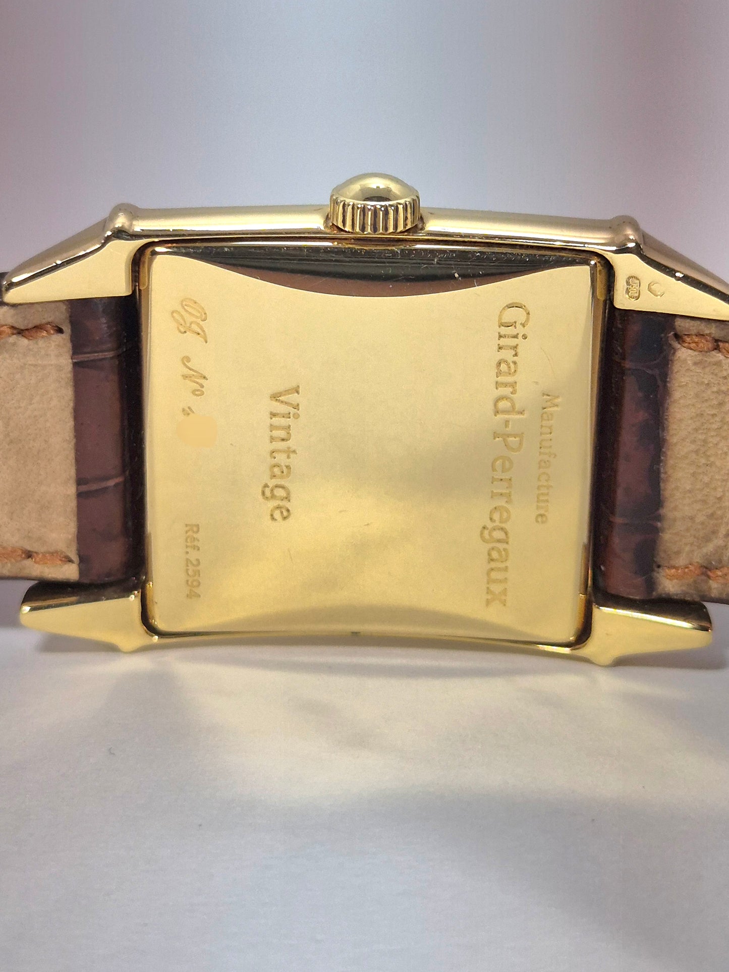 Girard-Perregaux Vintage 1945 2594 | 18K Goud Automatisch Horloge